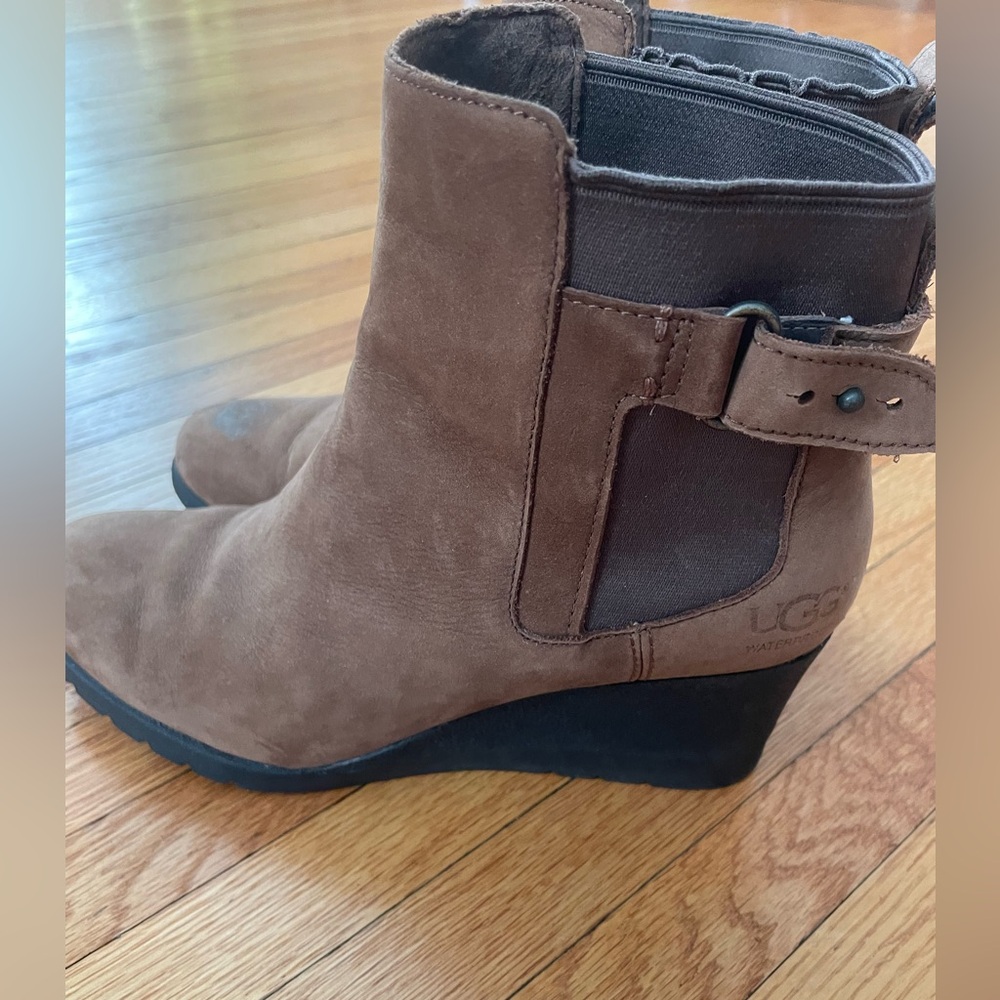 UGG wedge bootie